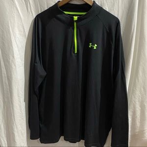 ❄️UNDER ARMOUR ‘Heat Gear’ 1/4 Zip - XXL - Black
